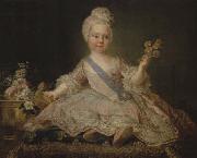 Jjean-Marc nattier Portrait presume du duc de Bourgogne painting